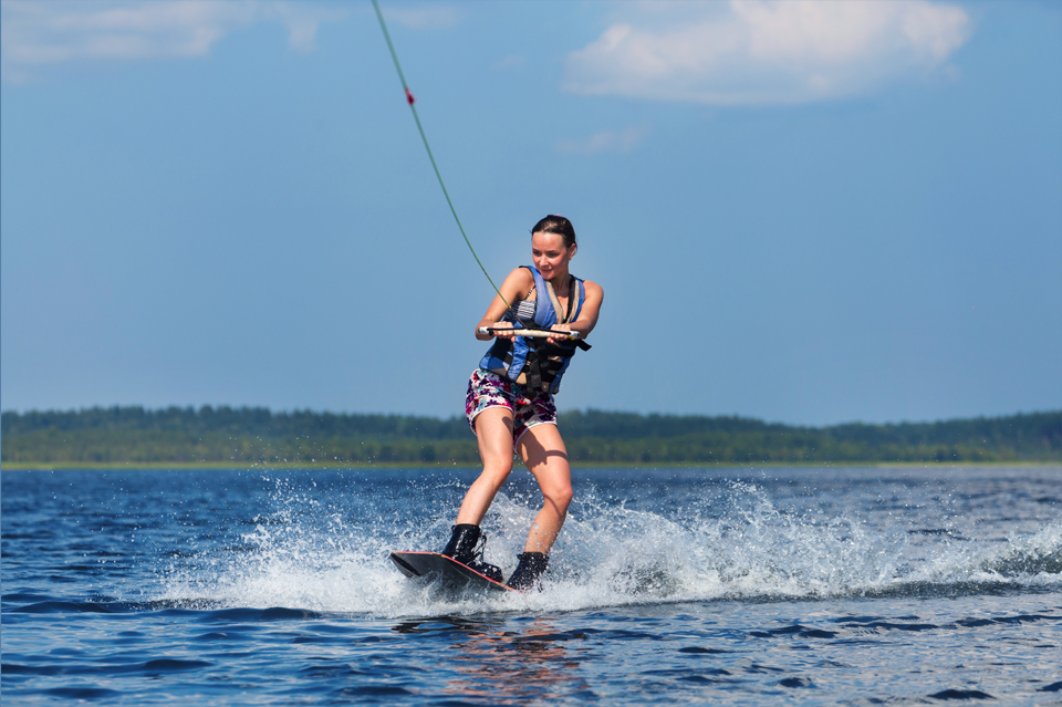 Water skiing