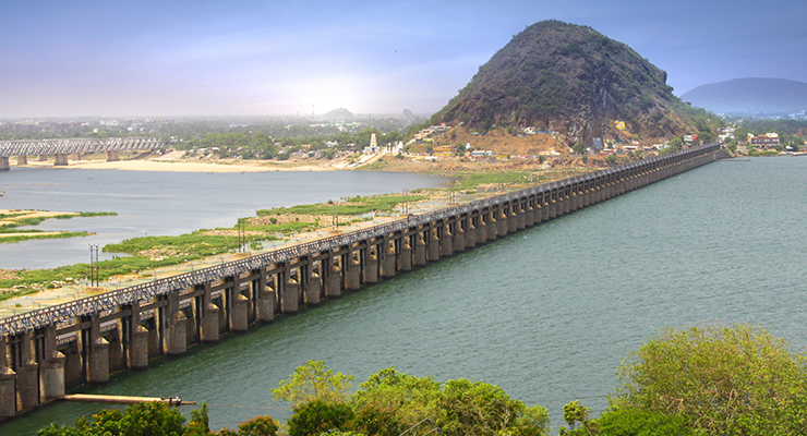 Prakasam Barrage Vijayawada