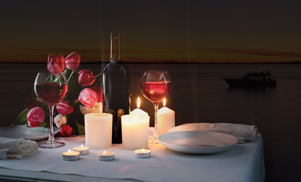 A Romantic Candle Light Dinner in Goa